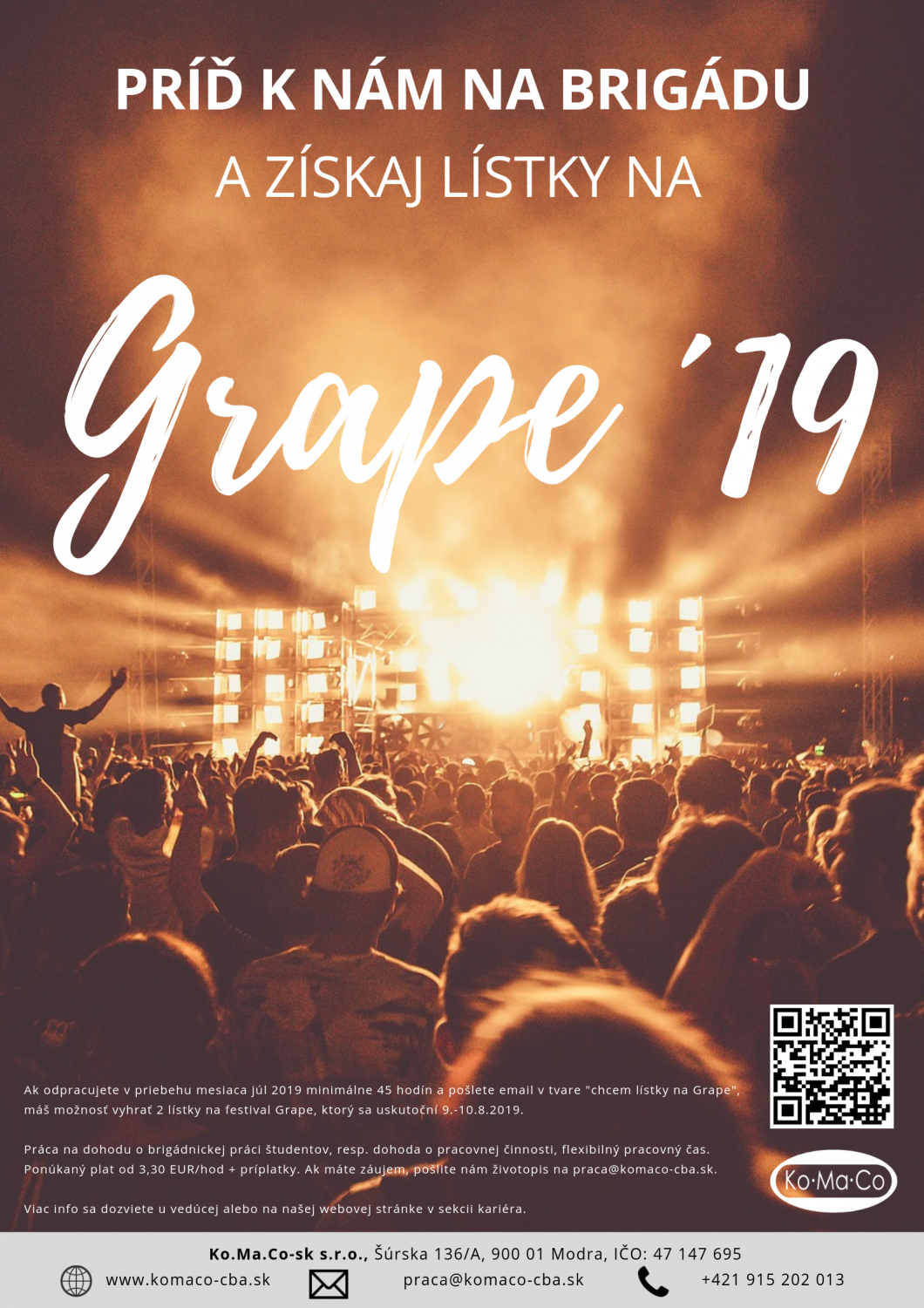 Ziskaj listky na Grape 2019